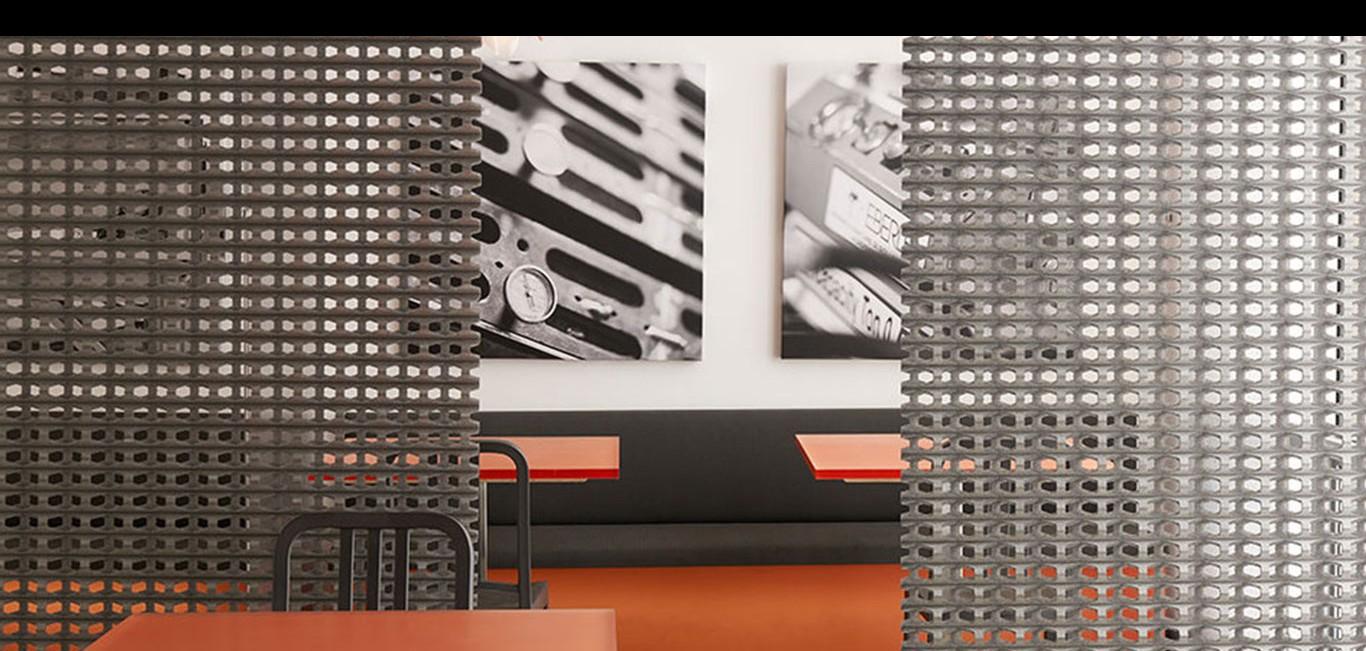 Cortina Parametre Cortina Parametre Hunter Douglas - Escritório (sala de reunião)