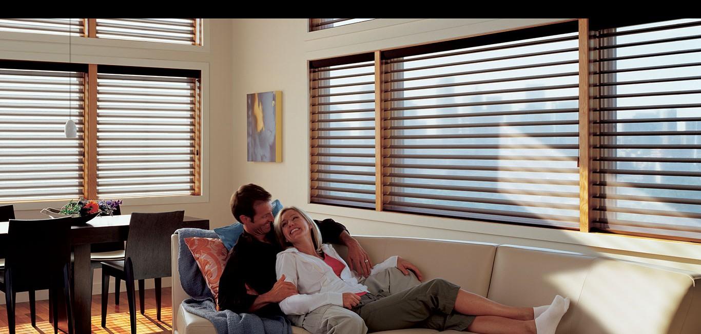 Cortina Silhouette Cortina Silhouette® - Hunter Douglas - Living (sala)
