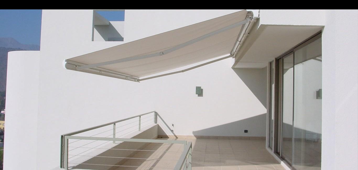 Toldos de Braços Pivotantes Toldos de Braço Pivotante - Hunter Douglas - Terraço/Varanda