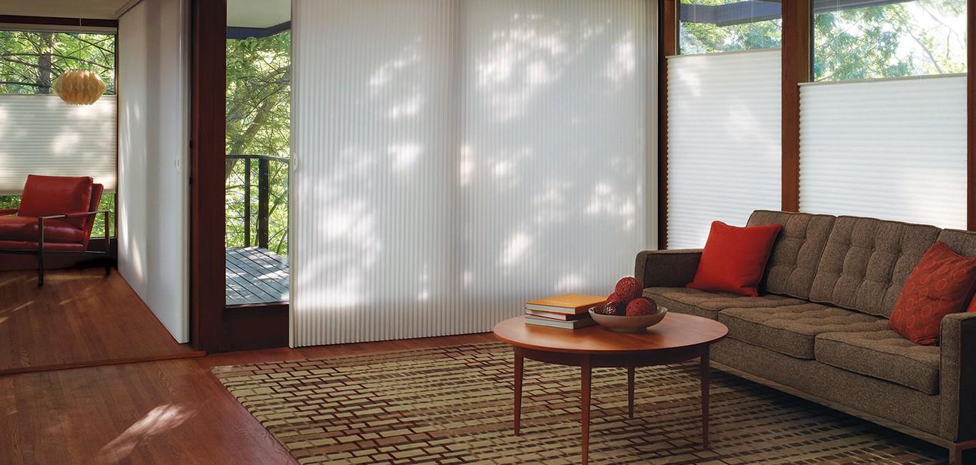 Cortina Duette® Cortina Duette® - Hunter Douglas - Living (sala)