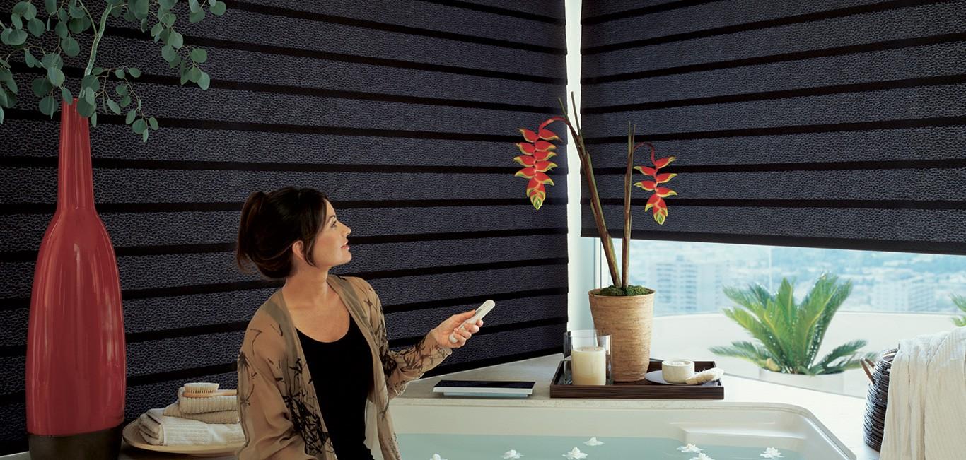 CORTINA VIGNETTE® Cortina Vignette® - Hunter Douglas - Banheiro