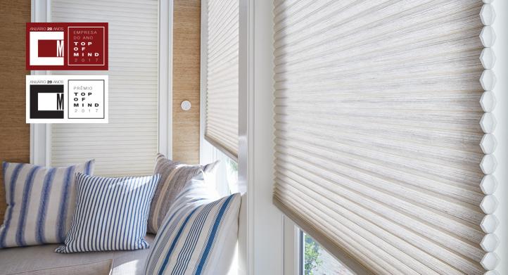 HunterDouglas® eleita Empresa do Ano, e pela 20ª vez consecutiva, Top of Mind HunterDouglas® eleita Empresa do Ano, e pela 20ª vez consecutiva, Top of Mind