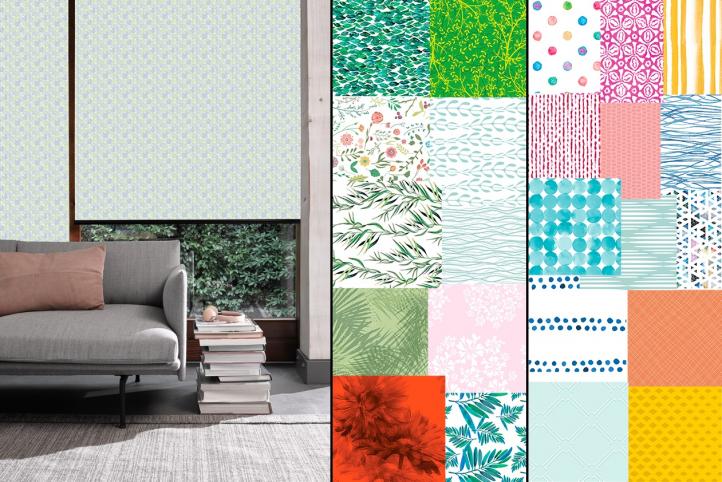 Coleção Etherea da Hunter Douglas apresenta cortina rolô com estampas Coleção Etherea da Hunter Douglas apresenta cortina rolô com estampas