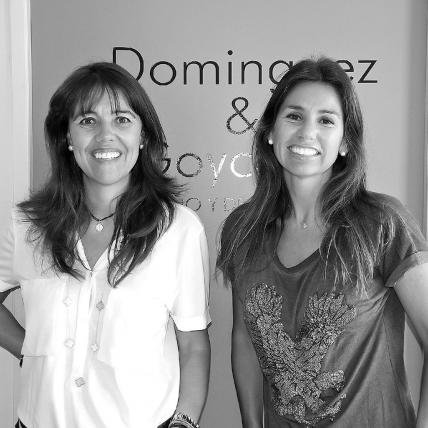 Anita Domínguez y Francisca Goycolea